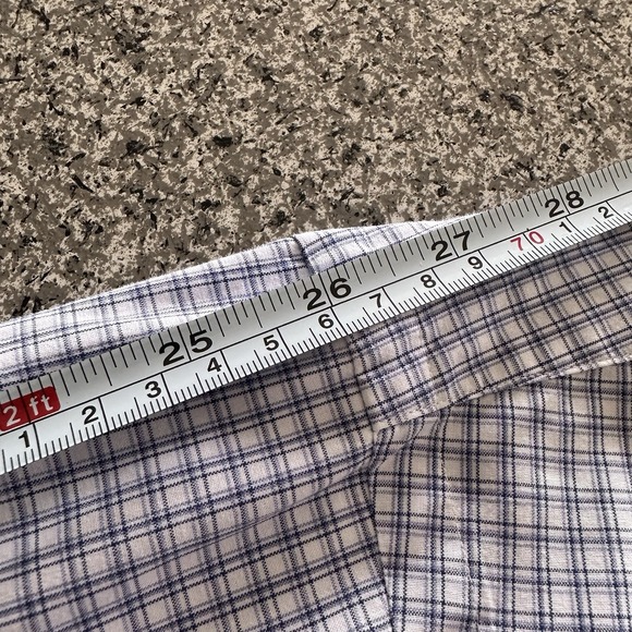 Ralph Lauren Button Down Shirt Mens XL Classic Fit Cotton White Blue - Picture 7 of 7